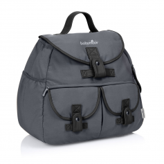 Sac à langer Street Style Noir / Zinc