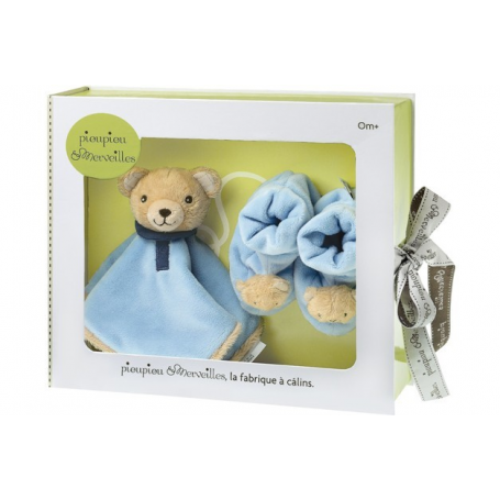 Coffret naissance Pioupiou Merveilles Bleu