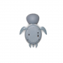 Veilleuse tortue blanche