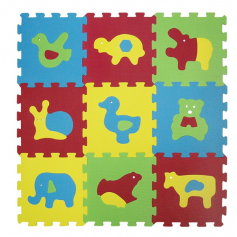 Tapis enfant en mousse Basic Animaux de Ludi