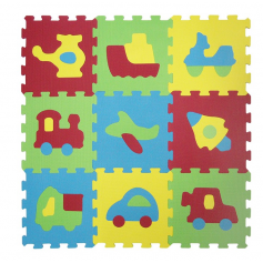 Tapis enfant en mousse Basic Transport de Ludi