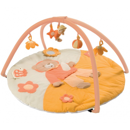 Tapis d'éveil rond "Ours" de Ludi