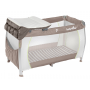 Lit pliant Silver Dream Taupe Amande de Babymoov