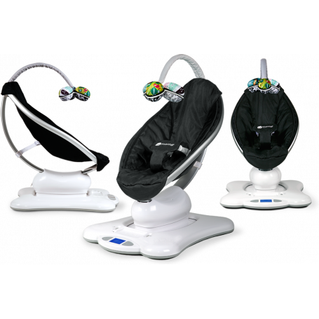 Balancelle mamaRoo 3.0 Classic Noire de 4moms - Definitive 4 Moms 4moms-15-01-005  - Bébéluga