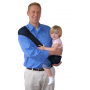Porte-bébé sling asymétrique Suppori Nuit Noire