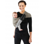 La Petite Echarpe Sans Noeud (PESN) Gris Chiné, Olive