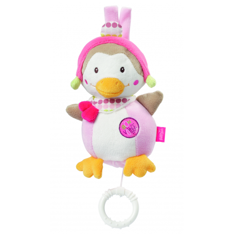 Petite peluche musicale Pingouin Paf de Babysun
