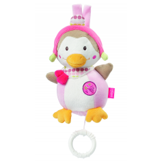 Petite peluche musicale Pingouin Paf de Babysun