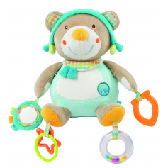 Doudou d'activités Ours Pif de Babysun