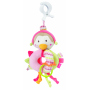 Hochet pince-clip d'activités Pingouin Paf de Babysun