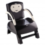 Réhausseur de chaise Ivoire / Noir Thermobaby