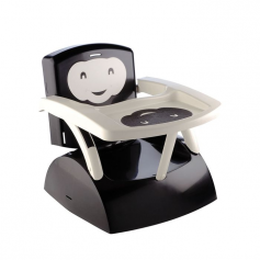 Réhausseur de chaise Ivoire / Noir Thermobaby