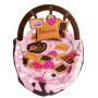 Petit Nid Nomade "Gourmandises Filles" de Ludi