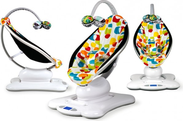 Balancelle MamaRoo Luxe Multi Couleurs de 4Moms - Definitive 4 Moms  4M005-00-021401 - Bébéluga