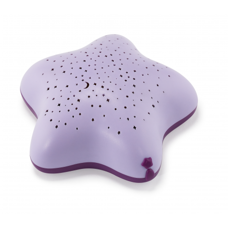 Projecteur musical d'étoiles micro-USB Violet