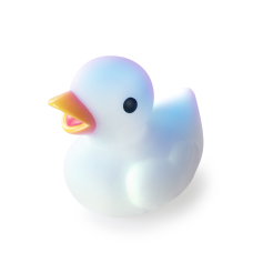 Canard de bain lumineux Ducky