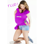 Echarpe de portage JPMBB Basic Neon Ultra Violet