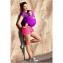 Echarpe de portage JPMBB Basic Neon Ultra Violet