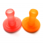Pack de 3 gourdes Squiz réutilisables + 2 embouts en silicone