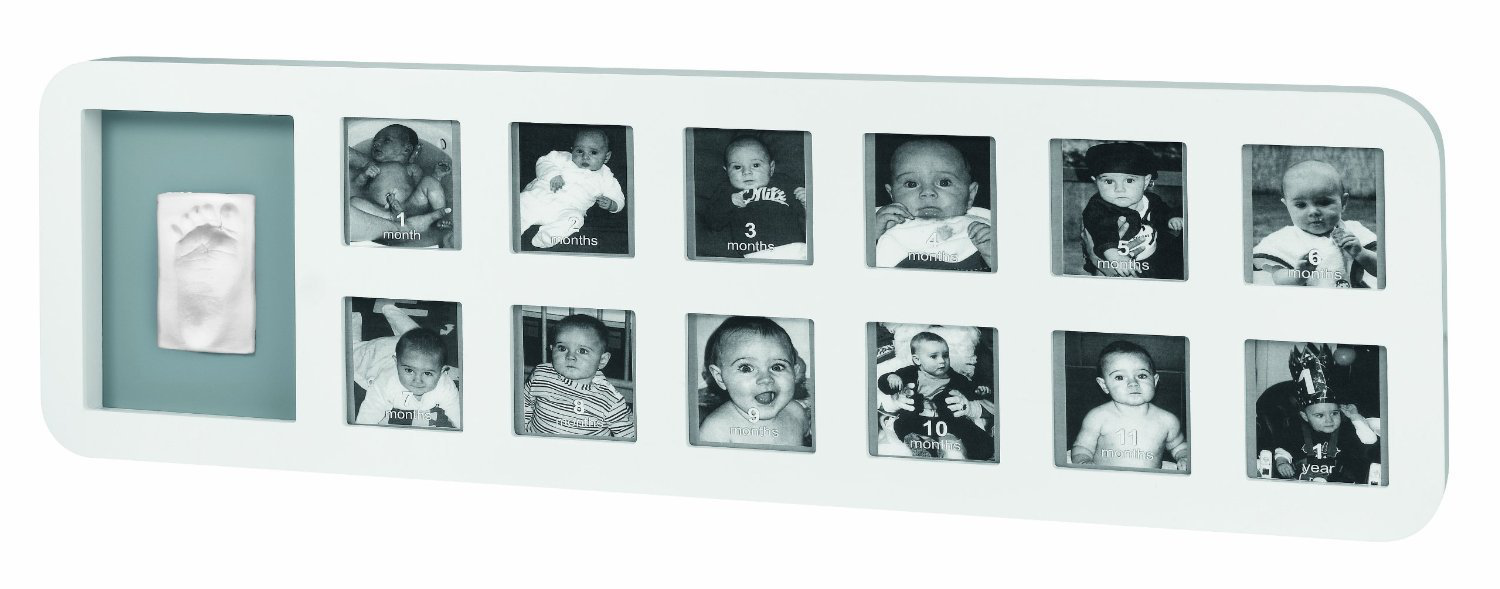 Cadre photo bébé moderne Ma Première Année - Definitive Baby Art 34120085 -  Bébéluga