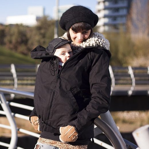 Manteau De Portage 4 En 1 Momawo Noir Veste Et Manteau De Portage Momawo Mom Vhns Bebeluga