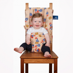 Chaise nomade Totseat Ours Paddington Ecru