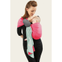 La Petite Echarpe Sans Noeud (PESN) Flamingo Rose, Vert d'eau