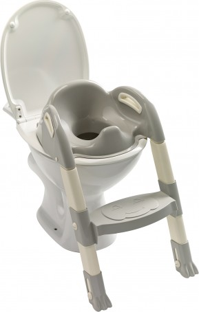 Réducteur de WC Kiddyloo Gris - Thermobaby - Lap'tite Grenouille