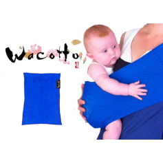 Porte-bébé tube Wacotto Bleu Electrique