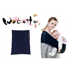 Porte-bébé tube Wacotto Bleu Marine