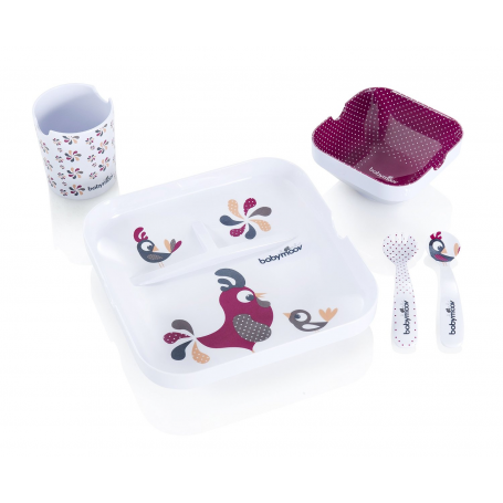 Achetez Sevira Kids Coffret repas bébé en bambou, Pingouin chez   pour 0.0 N/A. EAN: 3700970523611