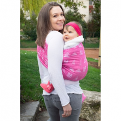Sling Bulline Jacquard Momes de Paris Rose de Neobulle