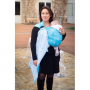 Sling Bulline Jacquard Momes de Paris Turquoise de Neobulle