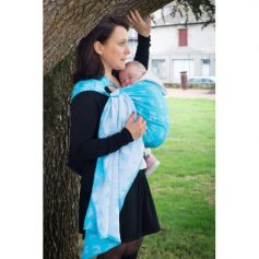 Sling Bulline Jacquard Momes de Paris Turquoise de Neobulle