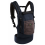 Physiocarrier Coton Bleu poche Marron Glacé de JPMBB