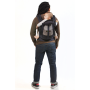 Physiocarrier Coton Bleu poche Marron Glacé de JPMBB