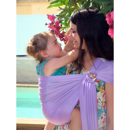 Porte-bébé sling Sukkiri Parme