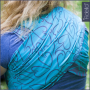 Echarpe de portage Amors Love Arrows Plum de Fidella
