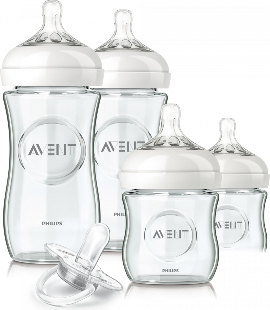 Nouveau Kit spécial Nouveau-né Natural en verre - Definitive Philips AVENT  6642520 - Bébéluga