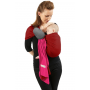 La Petite Echarpe Sans Noeud (PESN) Rouge Scarlett, Fuschia