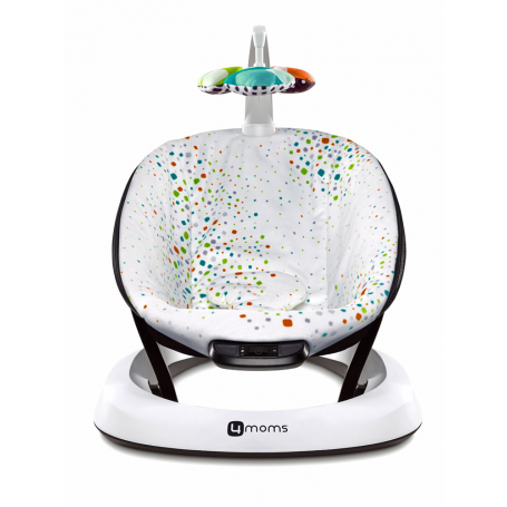 Transat vibrant BounceRoo Confort Luxe Multi-Color de 4moms