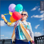 Echarpe de portage Happy Colour BoOm de Fidella