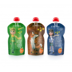 Lot de 3 gourdes Squiz Petit Prince pack Imagination