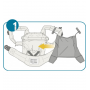 Extension d'assise Extend pour Manduca