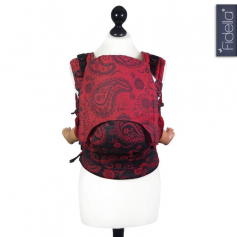 Porte-bébé Fusion Paisley Hot Lava de Fidella