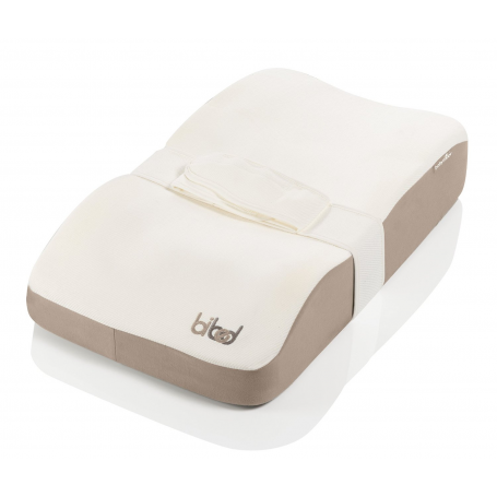 Housse pour Bibed Girl taupe et écru