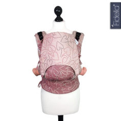 Porte-bébé Fusion Sparkling Coeurs Roses de Fidella