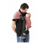 La Petite Echarpe Sans Noeud (PESN) Anthracite, Bois de Rose