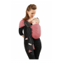 La Petite Echarpe Sans Noeud (PESN) Anthracite, Bois de Rose