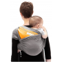 Écharpe de portage JPMBB Originale Gris Clair poche Mangue